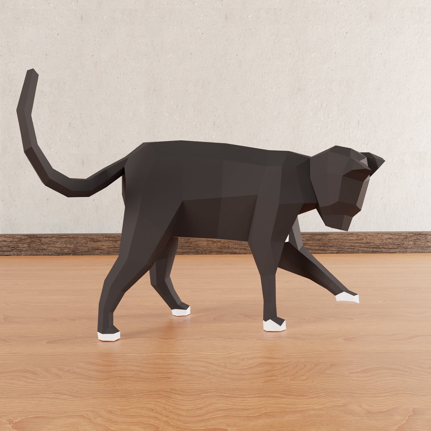 Kedi 3D Papercraft Maket
